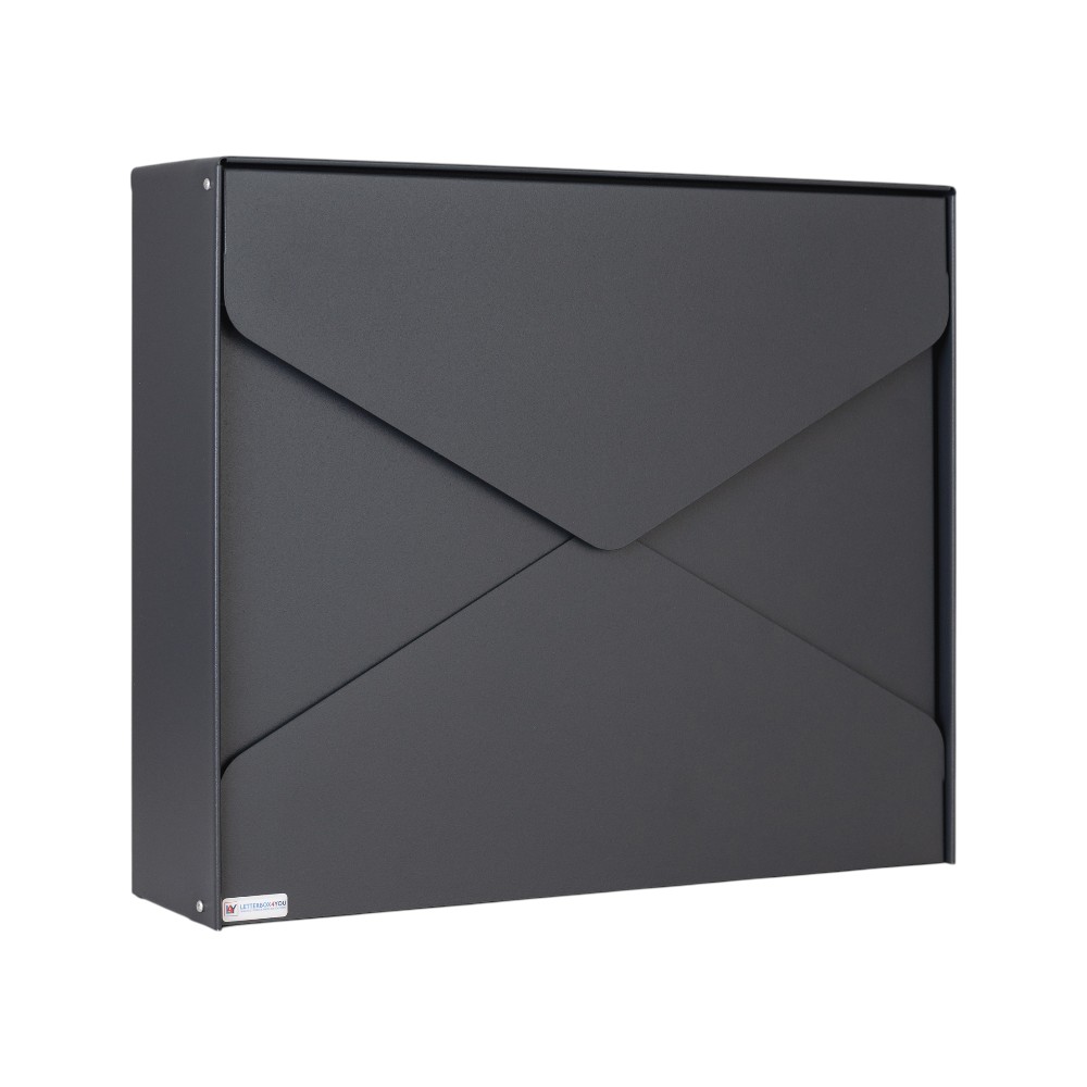 Outdoor Letterbox Gavia   Anthracite Grey