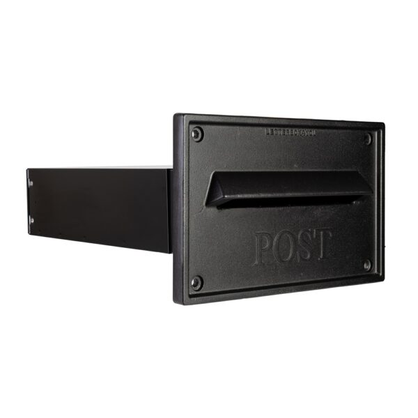 Through The Wall Letterbox LBD 042 With Nero Plate