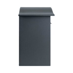 Wall Mounted Post Box Anthracite Grey Partridge Wall Mounted Post Box Anthracite Grey Partridge