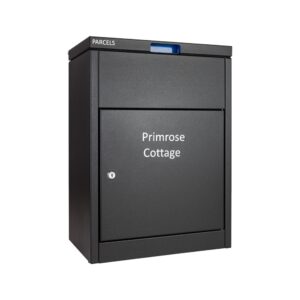 Front Access Wall Mounted Parcel Box For House ParcelPod 1 Anthracite Grey Front Access Wall Mounted Parcel Box For House ParcelPod 1 Anthracite Grey