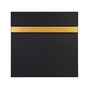 External Wall Mounted Letterbox Galvanised Steel Top Loading Front Access Post Box Skylark Gold Accent1 External Wall Mounted Letterbox Galvanised Steel Top Loading Front Access Post Box Skylark Gold Accent1