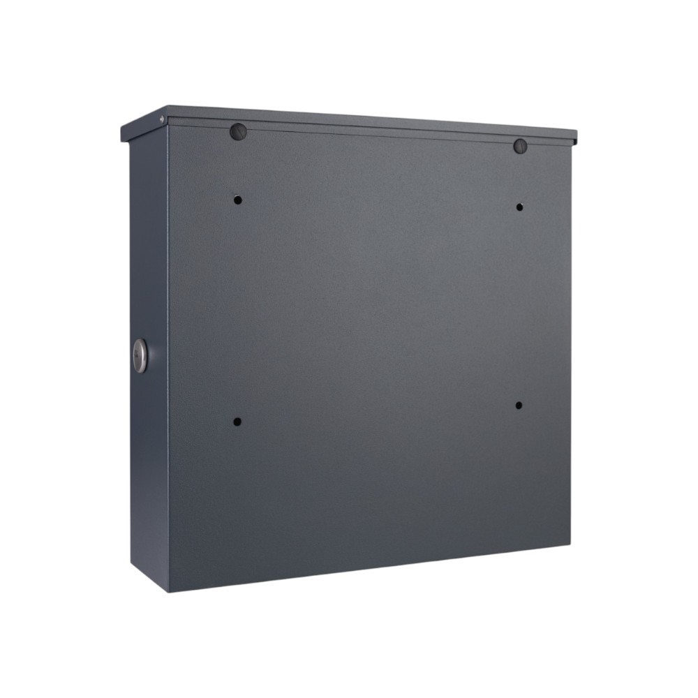 External Wall Mounted Letterbox Jackdaw Dark Grey Rear View External Wall Mounted Letterbox Jackdaw Dark Grey Rear View