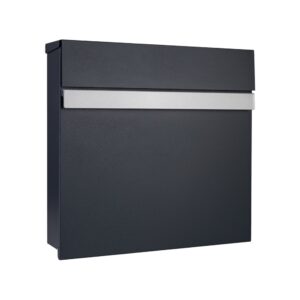 External Wall Mounted Letterbox Skylark Dark Grey External Wall Mounted Letterbox Skylark Dark Grey