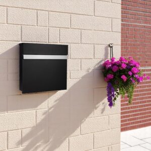 Outdoor Minimalist Wall Mounted Post Box Skylark Weather Resistant Letterbox For Home Photoroom Outdoor Minimalist Wall Mounted Post Box Skylark Weather Resistant Letterbox For Home Photoroom