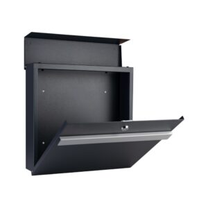 Wall Mounted External Letterbox Modern Contemporary Skylark Opened Wall Mounted External Letterbox Modern Contemporary Skylark Opened