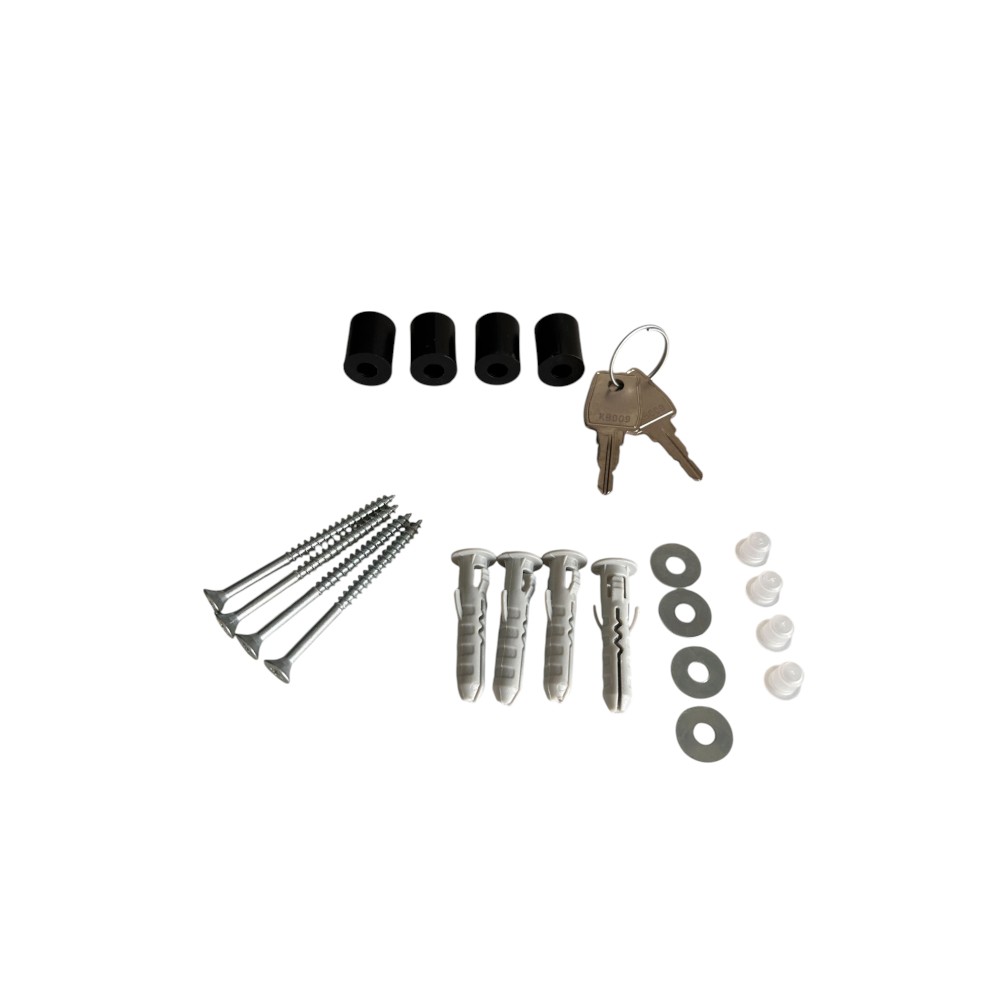 Wall Mounted Letterbox Jackdaw   Locks And Keys