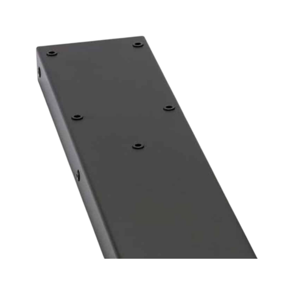 FR 2 Stand Galvanised Steel Powder Coated Stand Fixing Holes   Dark Grey