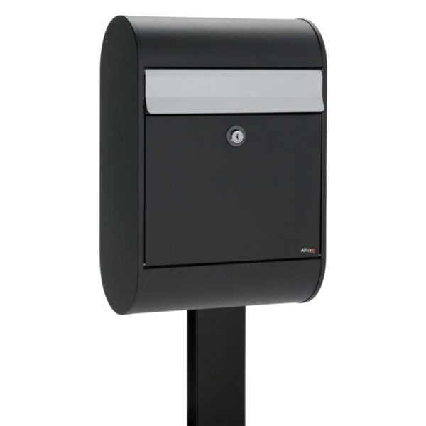 Free Standing Outdoor Letterbox Allux 5000 FR 2 Black