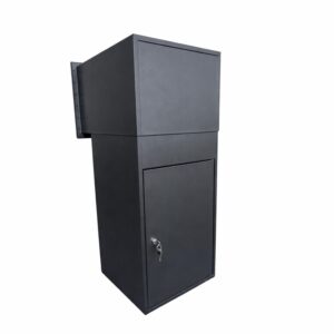 Extra Large Parcel Box For Gates And Fences Epsilon Back Anthracite Grey Extra Large Parcel Box For Gates And Fences Epsilon Back Anthracite Grey