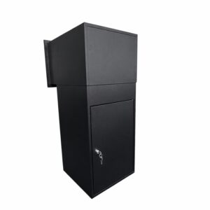 Extra Large Parcel Box For Gates And Fences Epsilon Back Black Extra Large Parcel Box For Gates And Fences Epsilon Back Black