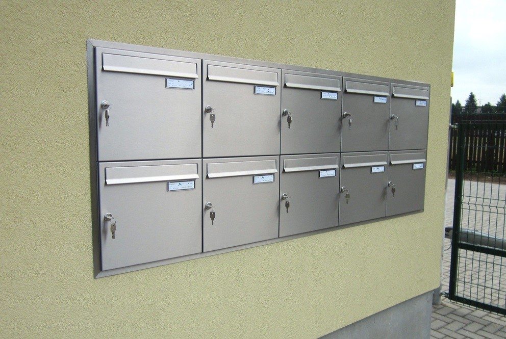 City Hall LAD-01 Stainless Steel Recess Mounted Letterboxes location