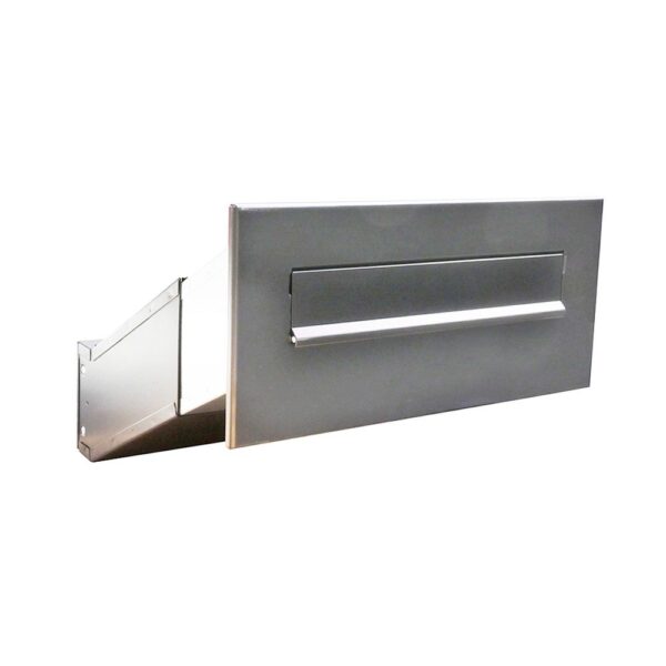 D041 Telescopic High Capacity Through Wall Stainless Steel Letterbox