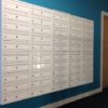 E1 multi occupancy wall mounted letterboxes