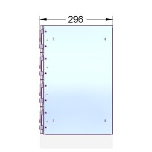 E3 wall mounted letterboxes side E3 wall mounted letterboxes side