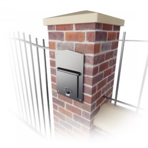 Stamford Brass and Steel Through The Wall Stamford Letterbox Stamford Brass and Steel Through The Wall Stamford Letterbox