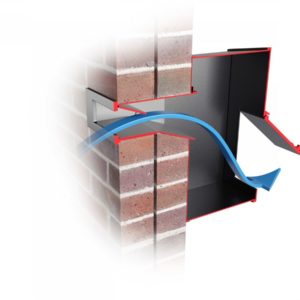 Stamford Brass and Steel Through The Wall Stamford Letterbox Stamford Brass and Steel Through The Wall Stamford Letterbox