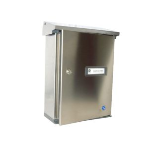 Moda Italiana Serenissima- Stainless Steel Letterbox Open Moda Italiana Serenissima- Stainless Steel Letterbox Open